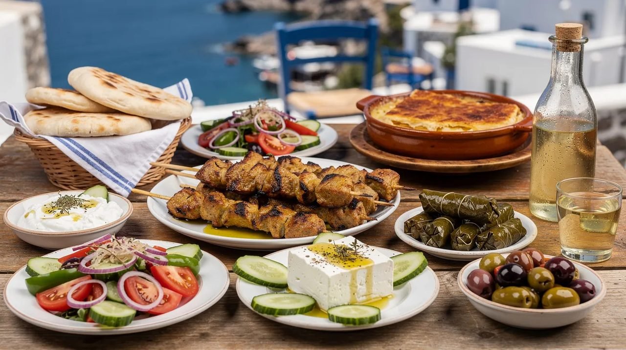 Grécia: Melhores Restaurantes Onde Comer Bem em Atenas, Santorini, Mykonos e Zakynthos