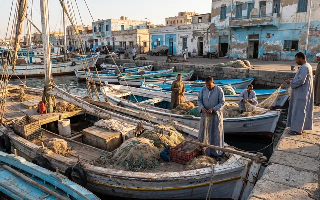 Anfushi e o porto de pesca — imagem ilustrativa