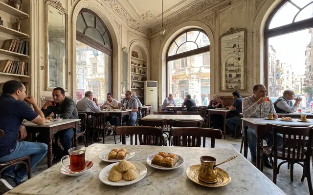 Cafés tradicionais e confeitarias — imagem ilustrativa
