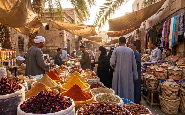 Souq de Aswan — imagem ilustrativa