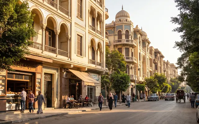 Heliópolis (Korba) e Maadi — imagem ilustrativa