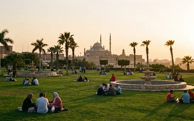 Parque Al-Azhar — imagem ilustrativa