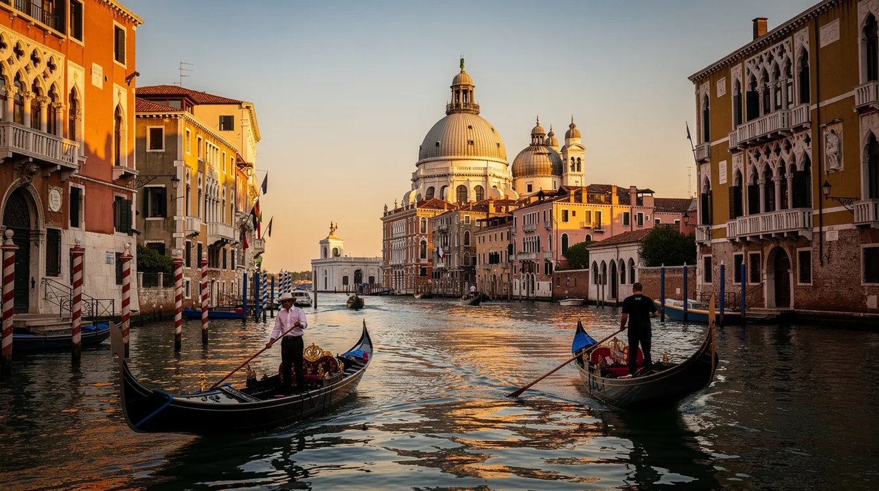 Canais Venezianos e Grande Canal de Gôndola por apenas 10X R$57,00