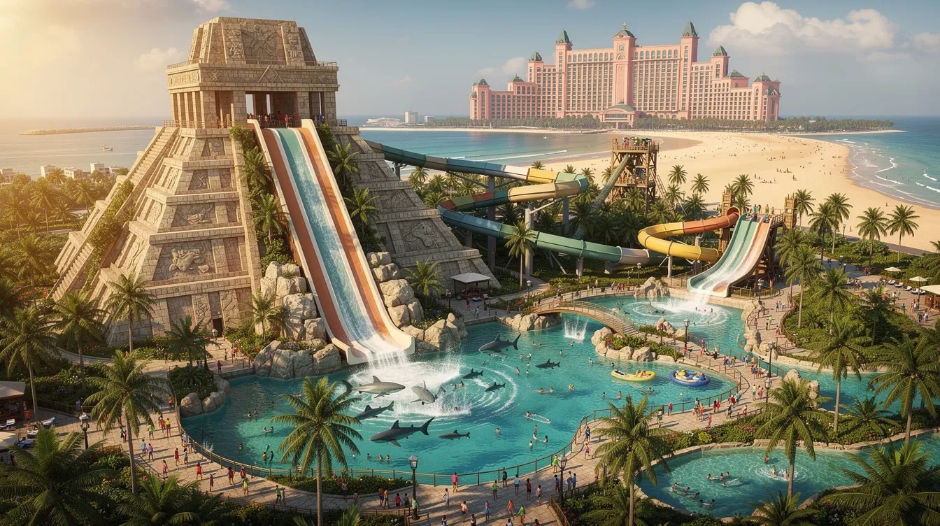 Compre seu Ingresso Day Pass para Aquaventure Waterpark em Dubai – Diversão Garantida no Maior Parque Aquático do Mundo por apenas 10X R$49,90