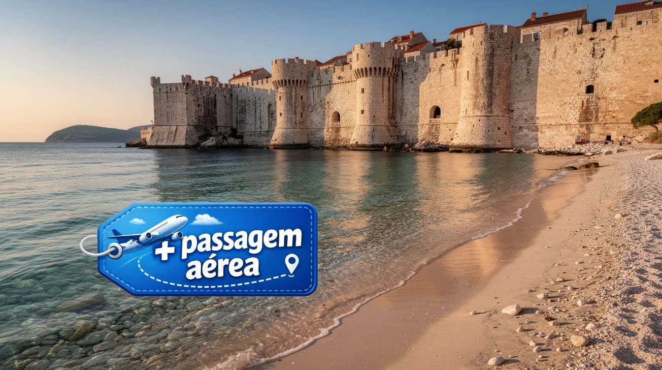 Croácia Completa: Pacote Zagreb, Split e Dubrovnik com guia em português por apenas 10X R$1399,99 – COM PASSAGEM AÉREA IDA E VOLTA + TAXAS