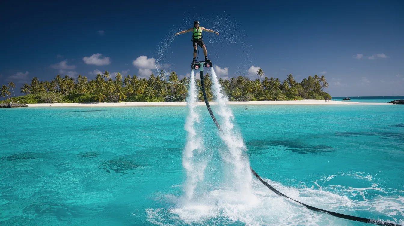 Flyboarding em Curaçao, Voe Sobre as Águas Cristalinas do Caribe por apenas 10X R$109,90