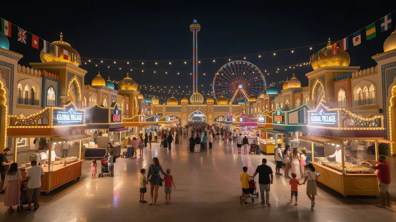 Ingressos para Global Village em Dubai: Explore a Cultura do Mundo em um Só Lugar por apenas 10X R$19,90