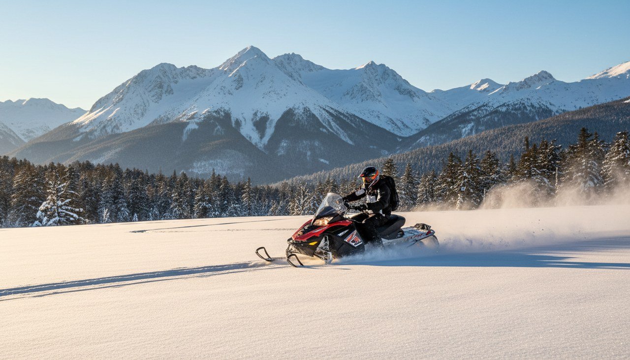 Noite Nórdica em Moto de Neve e Jantar por apenas 10X R$250,90
