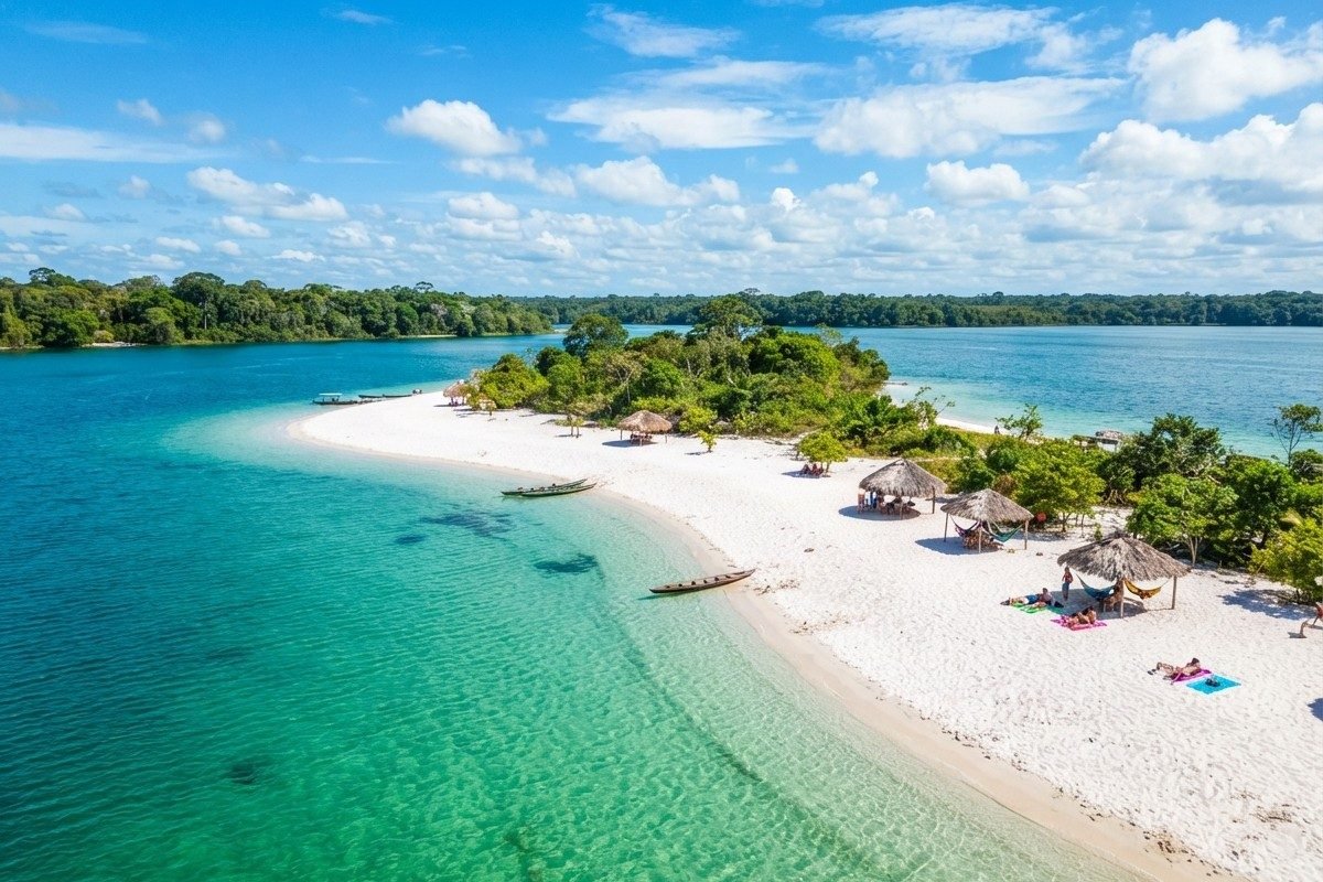 Oferta da Semana: Alter do Chão 6 Dias — Ilha do Amor, Floresta Nacional do Tapajós e Rio Tapajós com Passagem Real da Semana