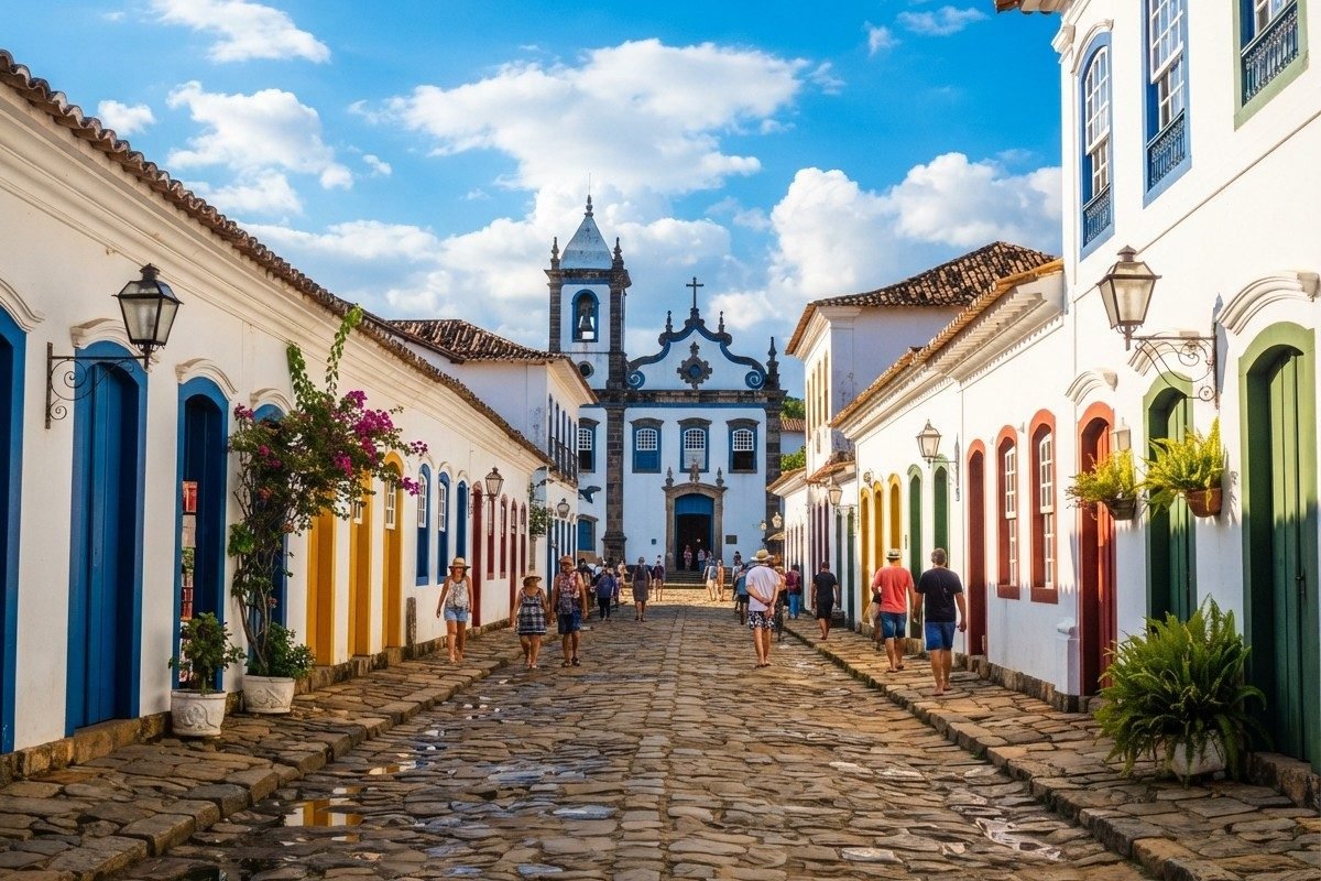 Oferta da Semana: Paraty e Ilha Grande 5 Dias — Centro Histórico, Passeio de Barco e Praia de Lopes Mendes com Passagem Real da Semana