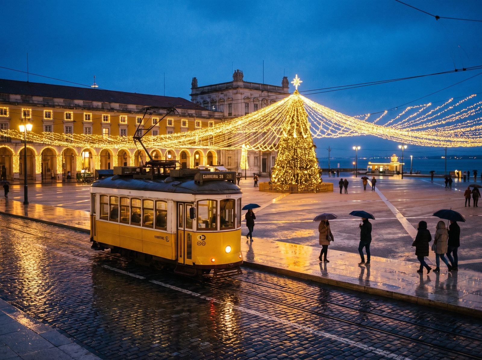 Oferta da Semana: Portugal 8 Dias — Luzes de Natal em Lisboa e Porto, Sintra e Rio Douro com Passagem Real da Semana