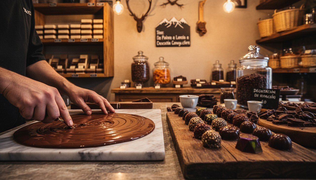 Oficina de Criar Seu Próprio Chocolate por apenas 10X R$123,00