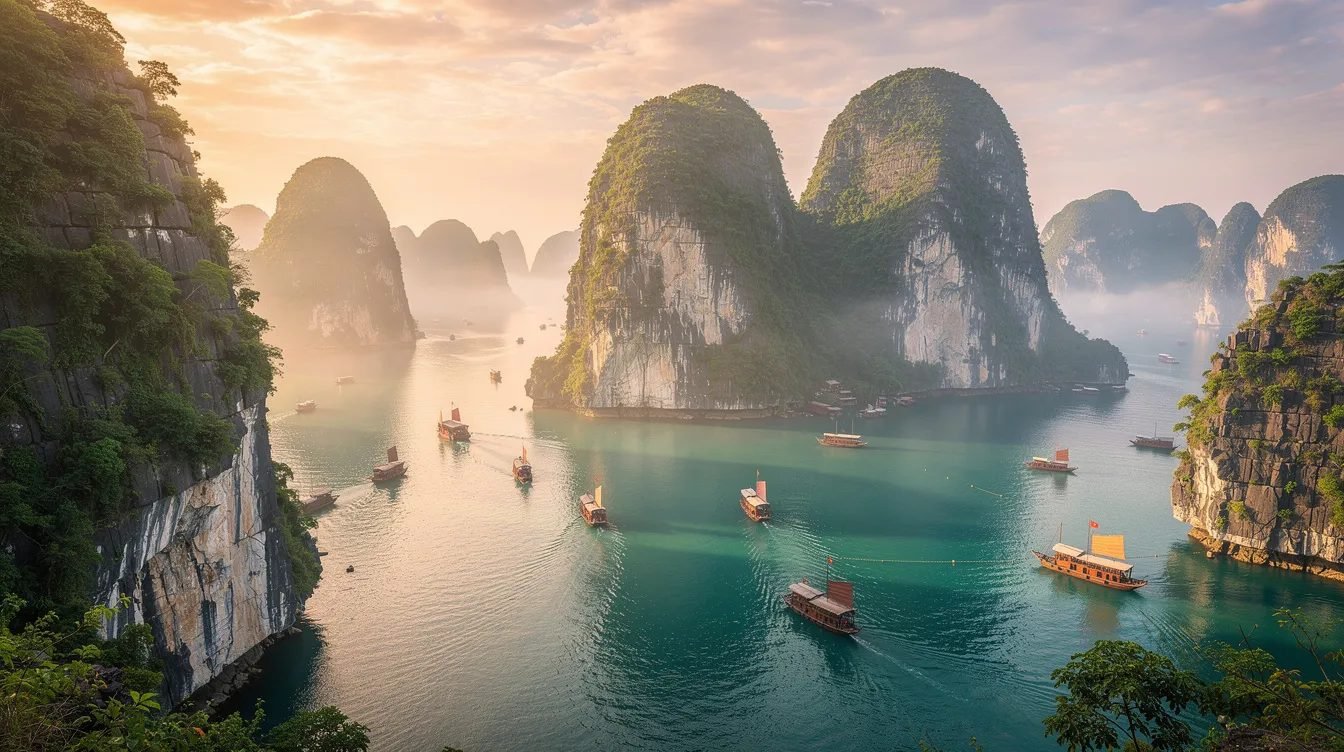 Pacote de Viagem Completo para Tailândia e Vietnã: Hanói, Halong Bay, Ho Chi Minh, Bangkok, Chiang Mai e Phuket com Guia em Português por apenas 10X R$1699,90