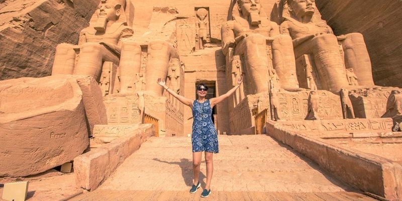 Passeio Abusimbel com Guia Português Egiptólogo e traslado e ingresso incluído