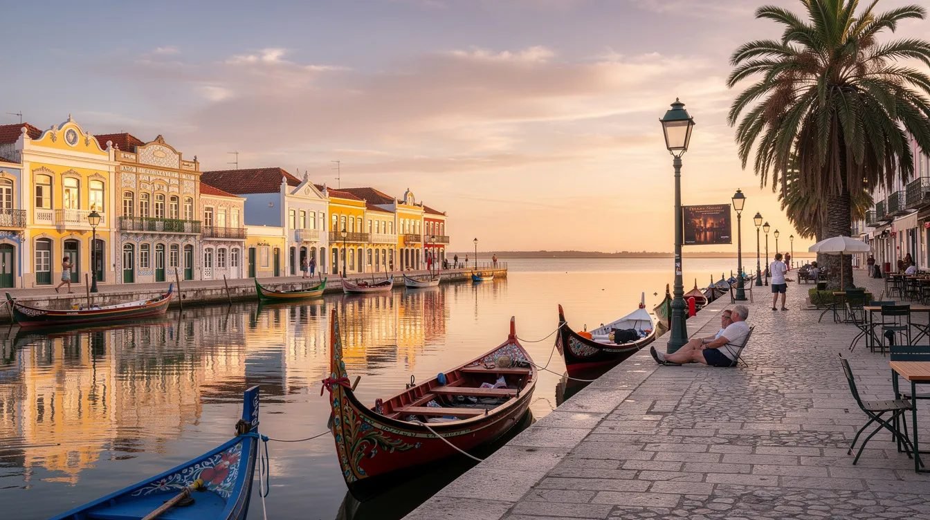 Passeio Completo a Aveiro com Cruzeiro de Moliceiro saindo de Porto, Portugal, Descubra a Veneza Portuguesa e suas Encantadoras Praias com Guia em Português por apenas 10X R$49,90