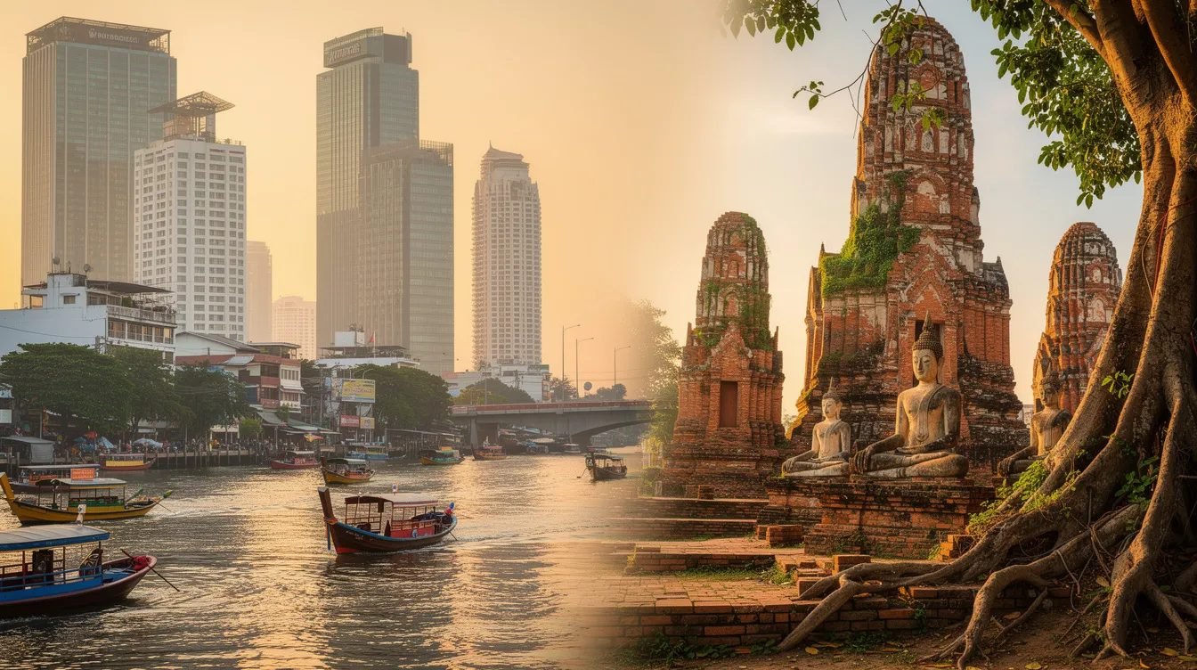 Passeio Cultural em Bangkok na Tailândia: Conheça os Mercados e a Cidade Histórica de Ayutthaya com Guia em Português por apenas 10X R$159,90