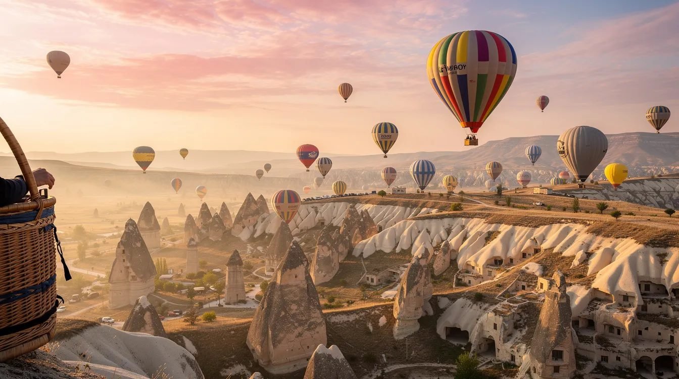 Passeio de Balão ao Nascer do Sol em Göreme, Capadócia – Turquia por apenas 10X R$129,90