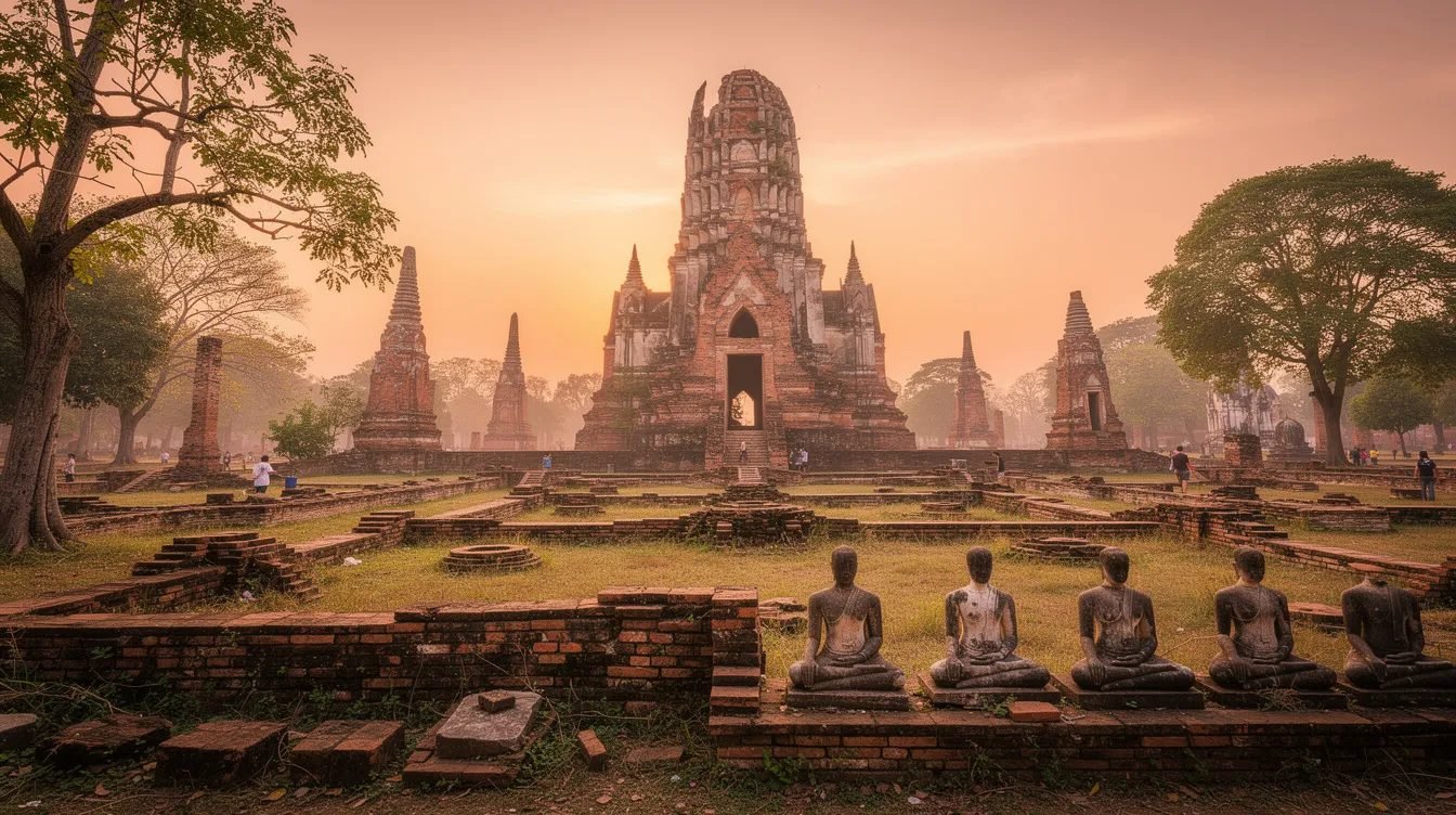 Passeio de Bangkok a Ayutthaya na Tailândia: História, Cultura e Ruínas Incríveis com Guia em Português por apenas 10X R$119,90