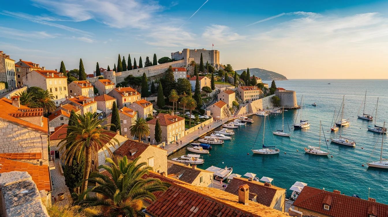 Passeio de Barco de Split para Hvar na Croácia com Guia em Português e City Tour em Hvar por apenas 10X R$99,90