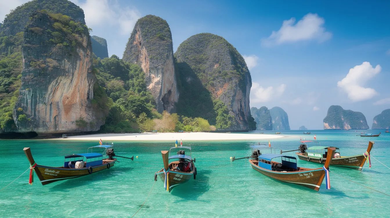 Passeio de Barco em Krabi, Tailândia: Explore os Encantos com Conforto e Guia em Português por apenas 10X R$109,90
