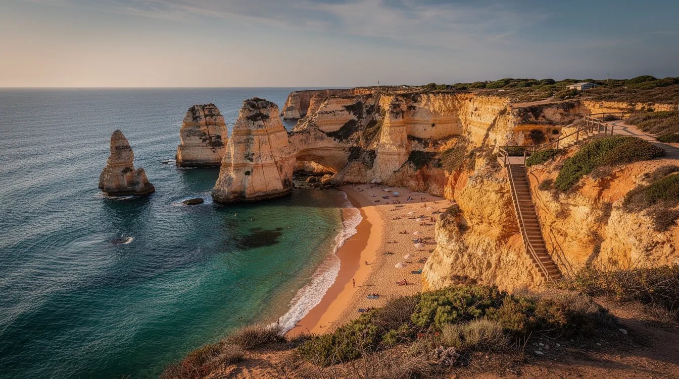 Passeio de Barco para Benagil e Praia da Marinha saindo de Portimão, Portugal com Guia em Português por apenas 10X R$39,90