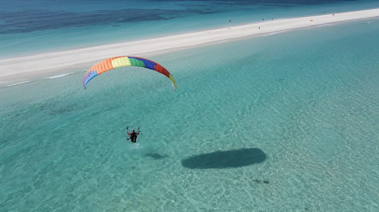 Passeio de Paramotor no Litoral Norte do Egito (Farah 1 Village)