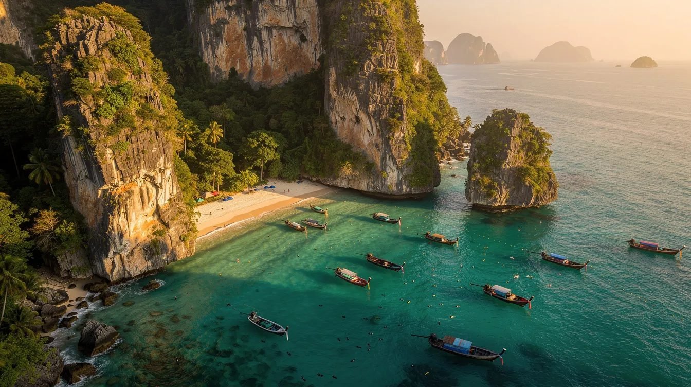 Passeio de Phuket a Koh Phi Phi: Explore o Paraíso das Ilhas da Tailândia por apenas 10X R$89,90