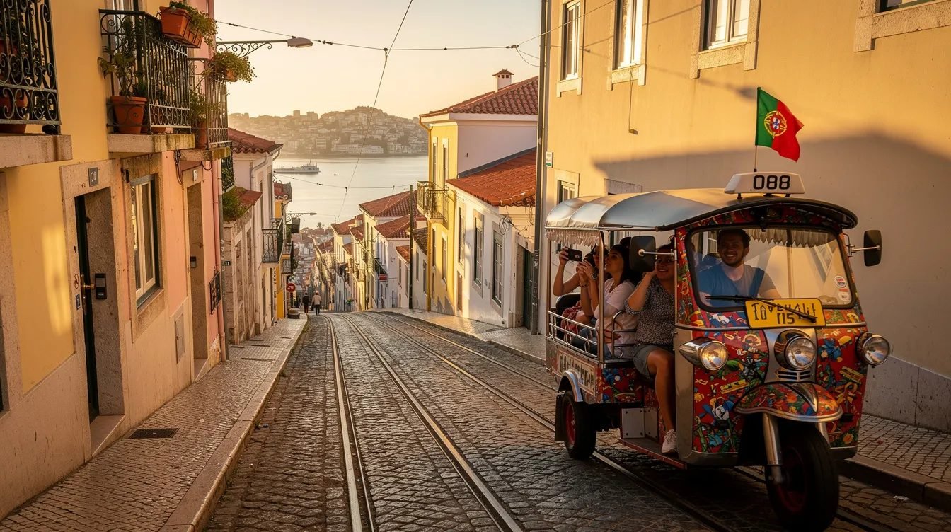 Passeio de TukTuk em Funchal, Portugal: Explore a Ilha da Madeira de Forma Única e Divertida com Guia em Português por apenas 10X R$39,90