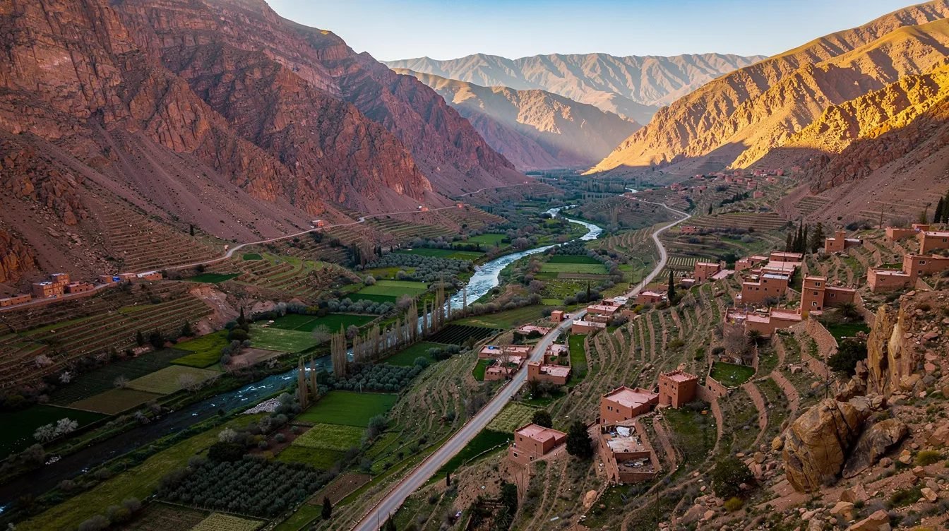 Passeio de um Dia pelo Vale do Ourika em Marrocos saindo de Marrakech: Natureza, Cultura e Cachoeiras nas Montanhas do Atlas por apenas 10X R$29,90