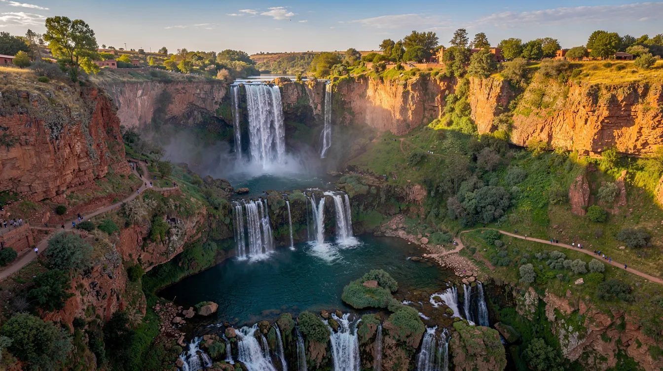 Passeio em Marrocos: Cataratas de Ouzoud, Aventura e Beleza Natural saindo de Marrakech por apenas 10X R$29,90