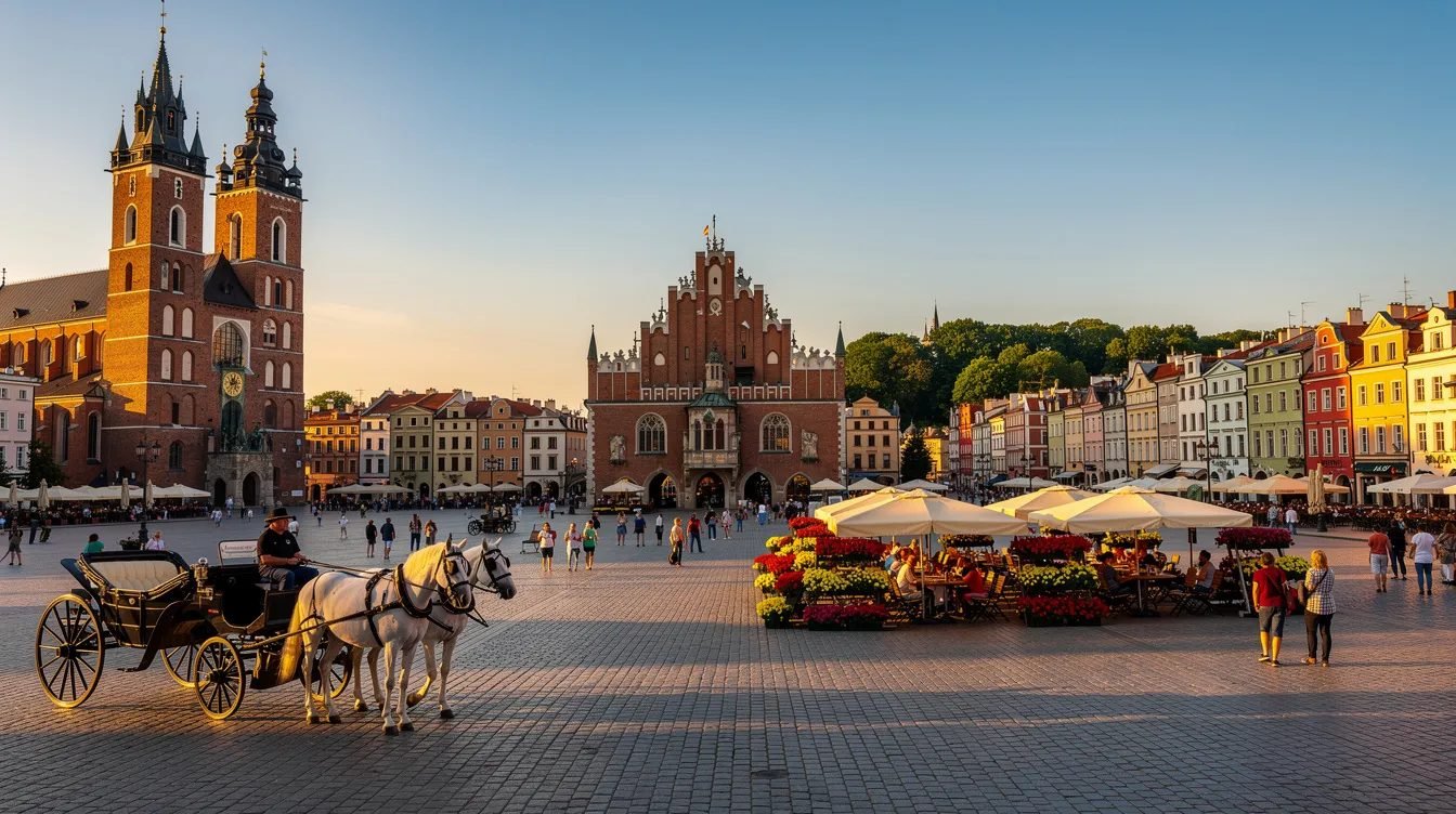 Passeio Guiado City Tour por Cracóvia na Polônia, Passando pelo Centro Histórico, Wawel, Catedral de Santa Maria e mais com Guia em Português por apenas 10X R$29,90