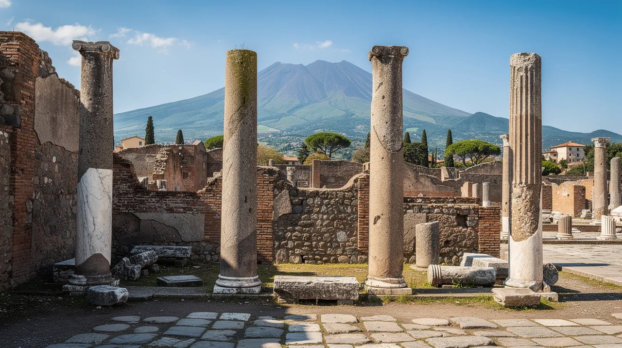 Passeio Guiado de Pompeia - Dia Inteiro Saindo de Roma por apenas 10X R$183,00