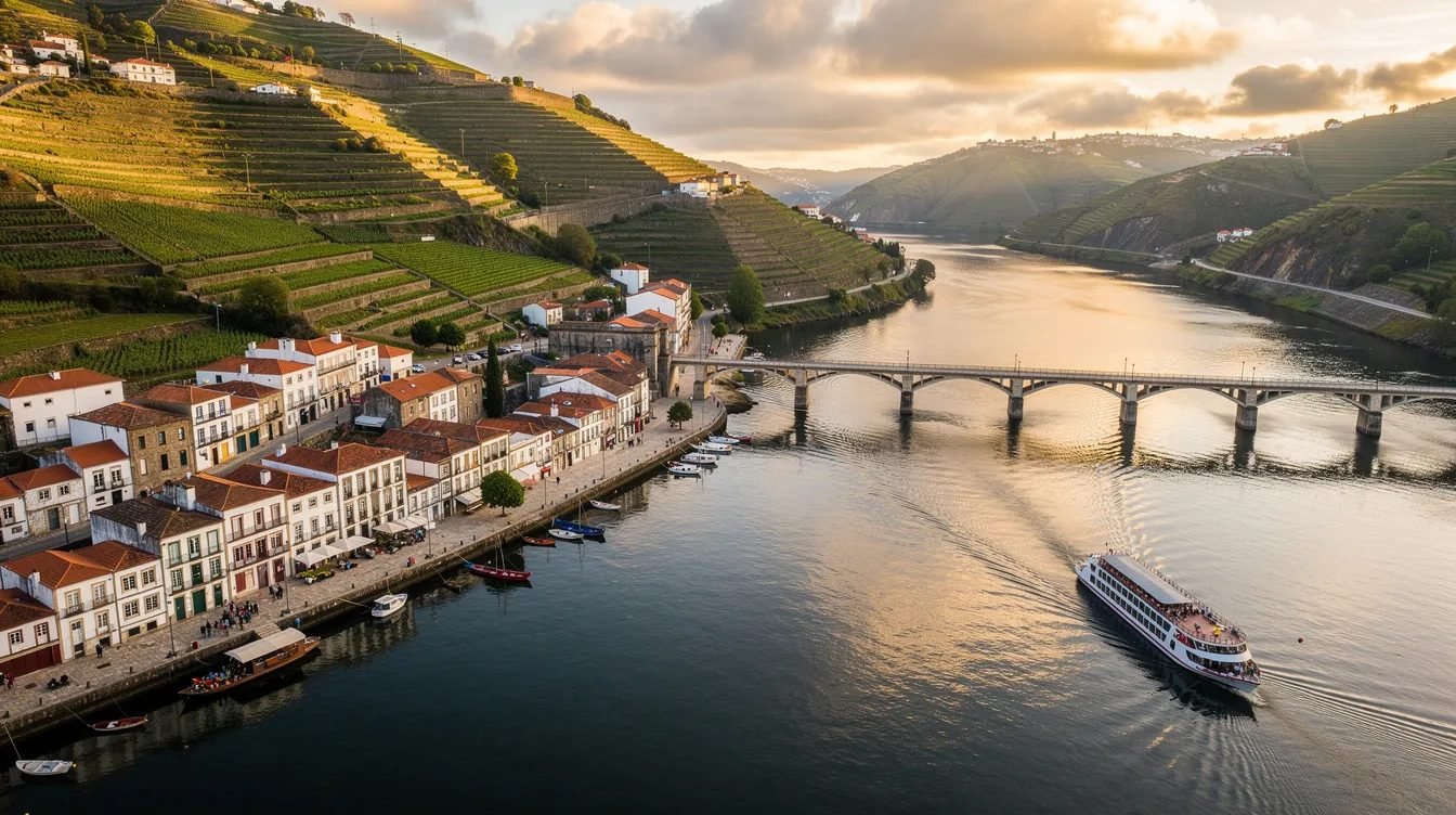 Passeio Inesquecível em Portugal pelo Vale do Douro: Cruzeiro e Trem de Porto à Régua Saindo de Porto com Guia em Português por apenas 10X R$79,90