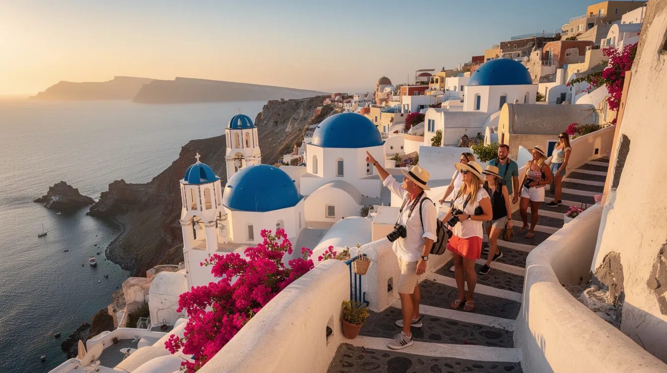Passeio Santorini City Tour com Guia em Português e Translado Ida e Volta por apenas 10X R$89,90