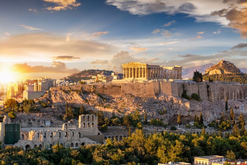 Passeios na Grécia: Passeio em Athenas com Guia em Português visitando Acropoli e Athenas por apenas 10×77 Reais por pessoa
