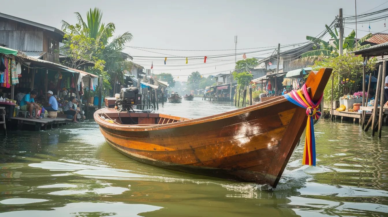 Passeios Tailândia: Ande de Barco pelos Canais e Wat Arun em Bangkok por apenas 10X R$29,90