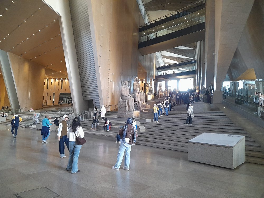 Grande Museu Egípcio (GEM), em Gizé