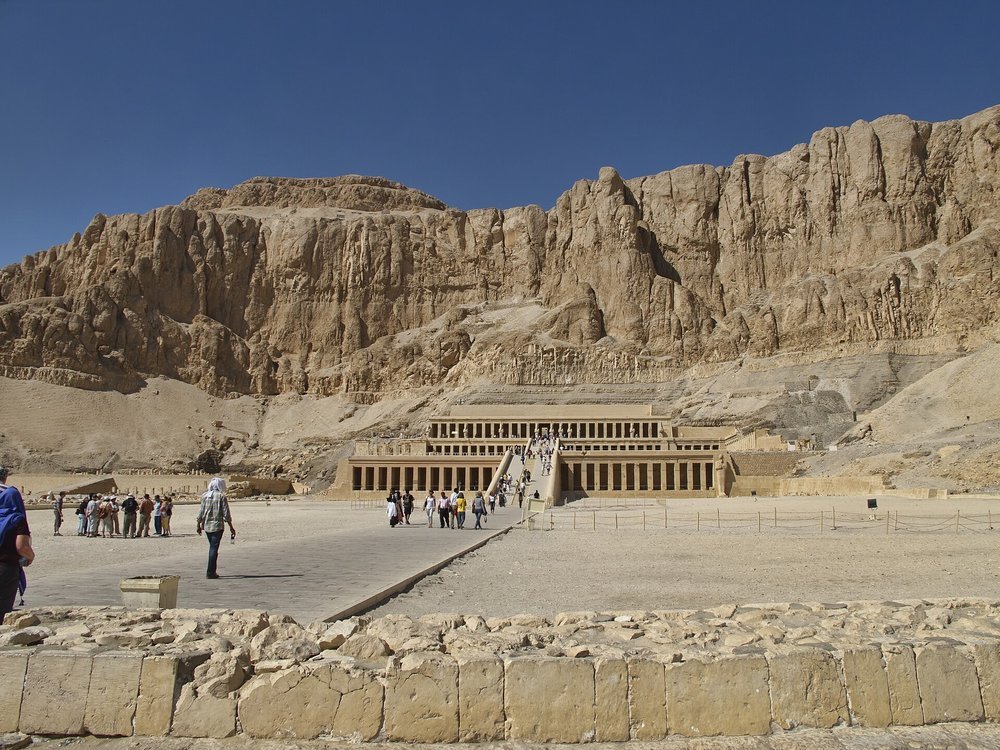 Templo da Rainha Hatshepsut, em Luxor