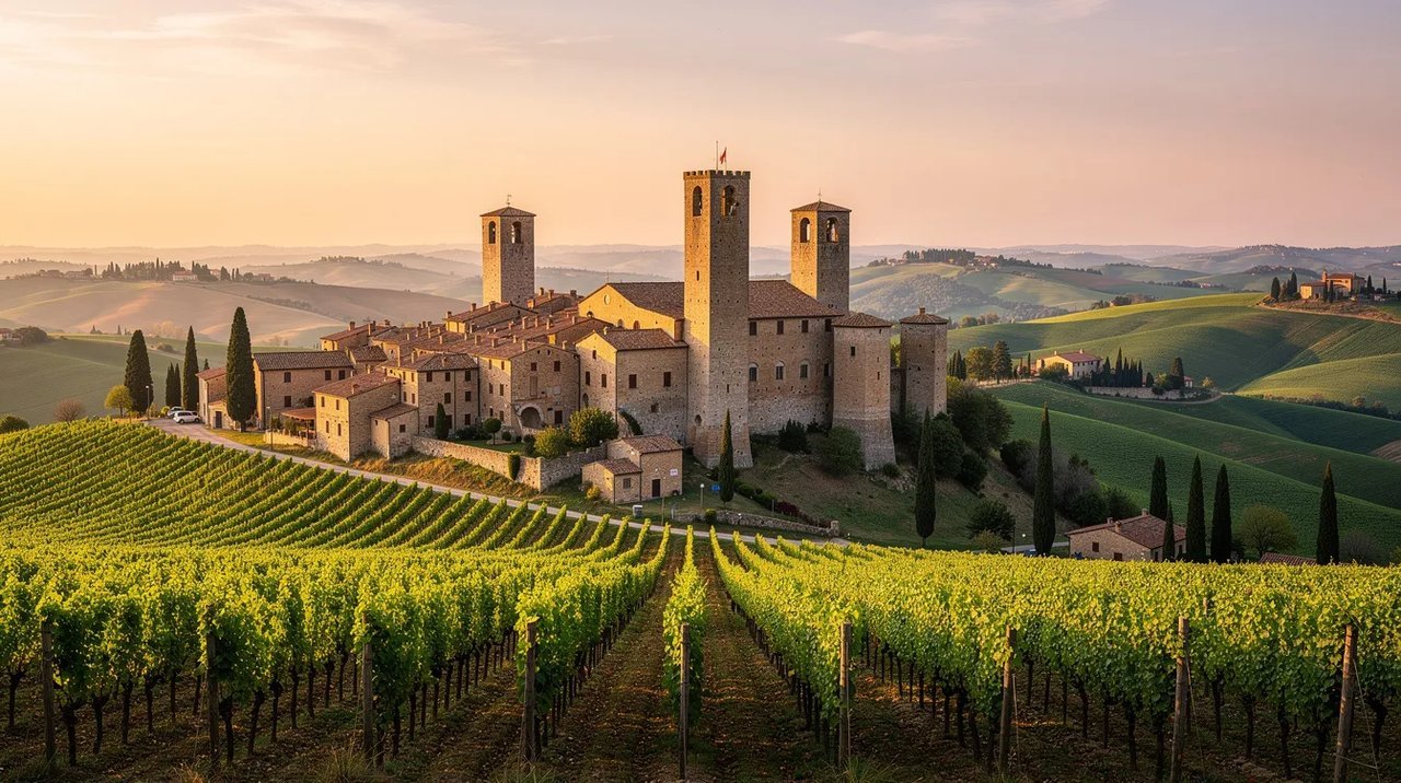 Tour Privado de San Gimignano, Siena e Chianti por apenas 10X R$250,00