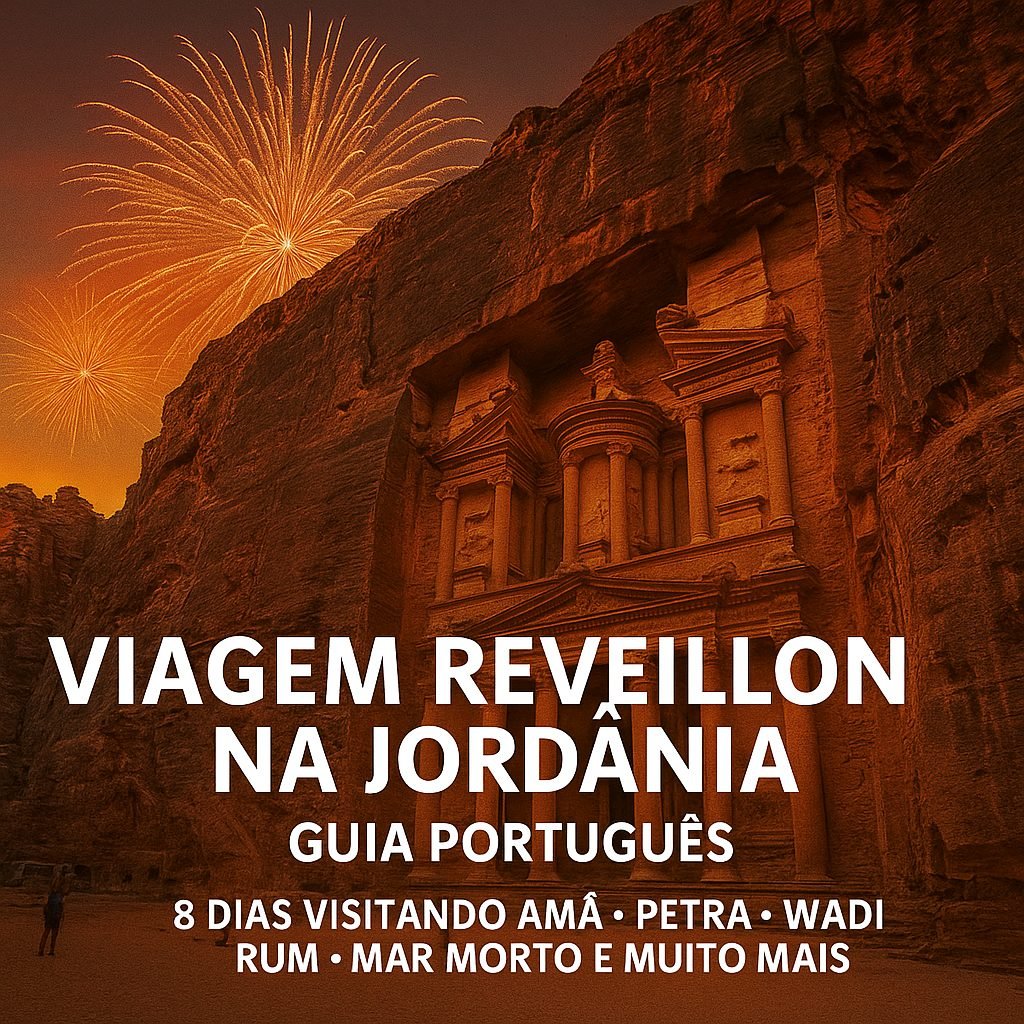 VIAGENS REVELLION NA JORDANIA 08 DIAS COM GUIA PORTUGUES E PASSEIOS – PACOTE TERRESTRE -Meia Pensão-Visitando Amman- Petra – Wadi Rum – Mar Morto por 10×899 R$