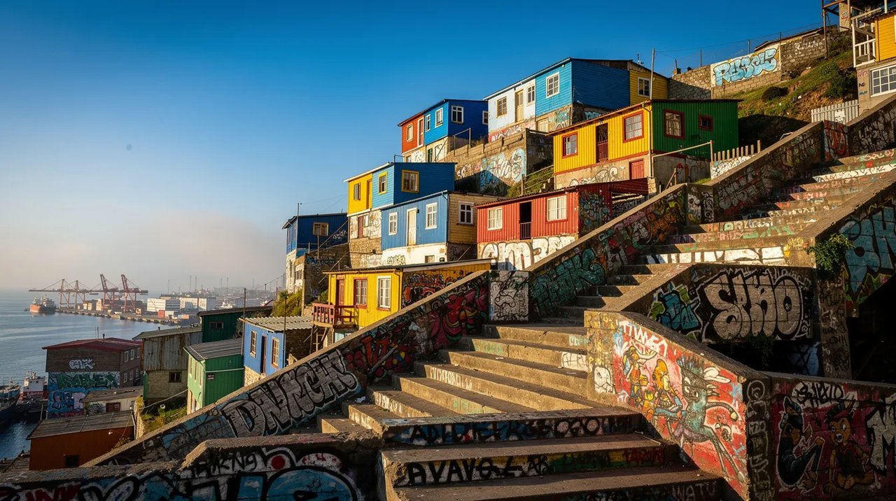Viña del Mar e Valparaíso: Passeio de Um Dia Saindo de Santiago por apenas 10X R$33,80